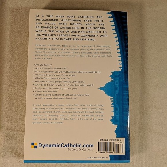 Rediscover Catholicism Matthew Kelly Paperback Book Spiritual Guide to Living - Picture 3 of 16